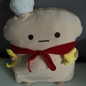 Sanrio Tan and Red Stuffed Animal